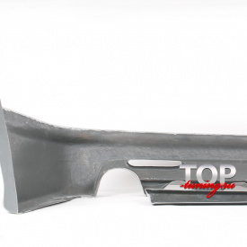 Юбка заднего бампера – Обвес MGS для Honda Accord 7 (Рест)