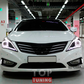 Дневные ходовые огни  Superlux на Hyundai Grandeur 5