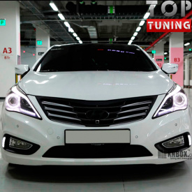 Дневные ходовые огни  Superlux на Hyundai Grandeur 5
