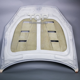 Капот Ultima с жабрами для Hyundai Tiburon Coupe 2 GK Рестайлинг (2007–2009)