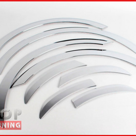 Молдинг колесных арок Safe Chrome на Kia Cerato 3