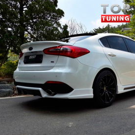 Накладка на задний бампер Zest на Kia Cerato 3