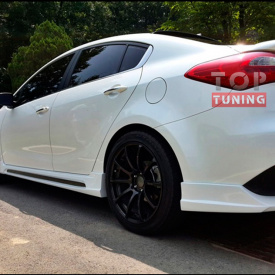 Тюнинг - Пороги Zest на Kia Cerato 3