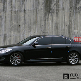 Тюнинг - Спойлер Fluxion Design на Hyundai Genesis 1