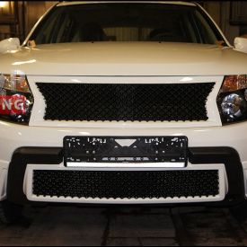 Тюнинг - Решетка в бампер на Renault Duster 1