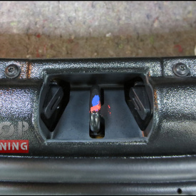 Тюнинг - Накладка на порог багажника на Renault Duster 1