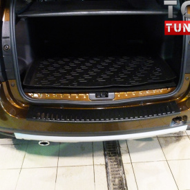 Тюнинг - Накладка на задний бампер Малая (защита) на Renault Duster 1