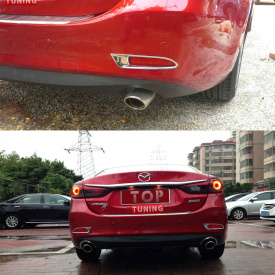 Молдинги задних рефлекторов Epic на Mazda 6 GJ