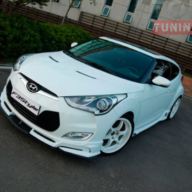 Тюнинг - Обвес F3Style на Hyundai Veloster