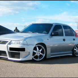 Боковые пороги ZestLine на Daewoo Nexia