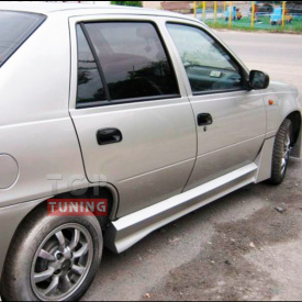 Боковые пороги ZestLine на Daewoo Nexia