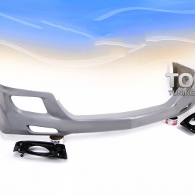 Юбка MGS Lite на передний бампер Honda Accord 7 (Рест)