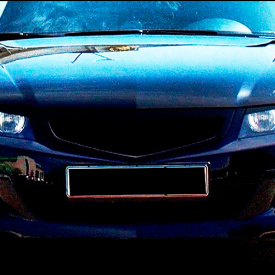 Накладка на передний бампер Mugen Lite на Honda Accord 7 (Рест)