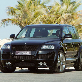 Аэродинамический обвес Je Design Widebody на VW Touareg I