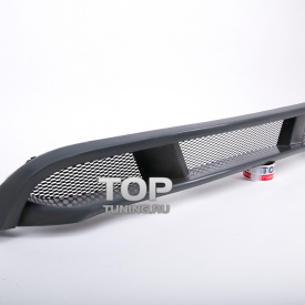 Накладка на задний бампер Riumay на Kia Rio 2