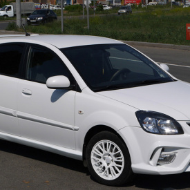 Пороги Riumay на Kia Rio 2