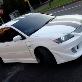 Боковые пороги Accolade на Mitsubishi Lancer 9 (IX)