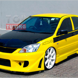 Передний бампер Accolade на Mitsubishi Lancer 9 (IX)