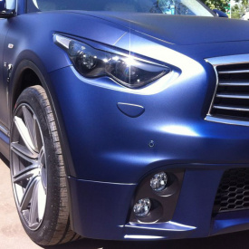Накладки на фары Ferz Design на Infiniti QX70 (FX35, 37, 50)