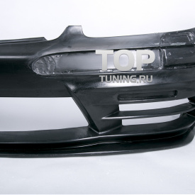 Передний бампер WALD Black Bison на Mercedes S-Class W220