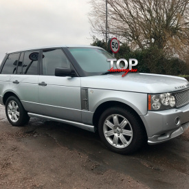 Юбка переднего бампера Overfinch на Land Rover Range Rover Vogue 3