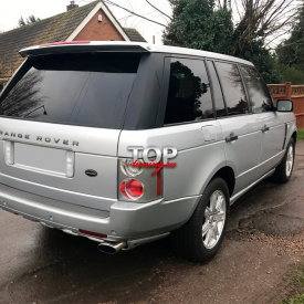 Накладка на задний бампер Overfinch на Land Rover Range Rover Vogue 3