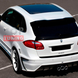 Накладка на кромку багажника LMA GT на Porsche Cayenne 958