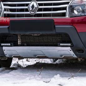 Комплект защиты бамперов на Renault Duster 1