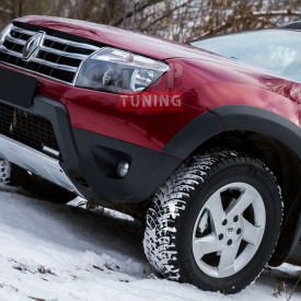 Комплект защиты бамперов на Renault Duster 1