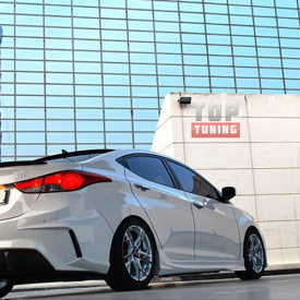 Задний бампер M&S на Hyundai Elantra 5 (Avante MD)