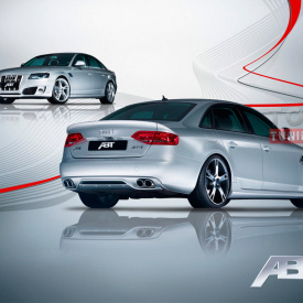 Аэродинамический обвес ABT на Audi A4 B8