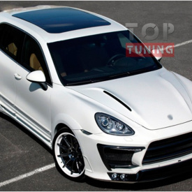 Альтернативный капот LMA на Porsche Cayenne 958