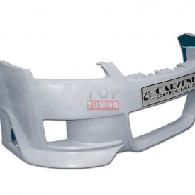 Передний бампер CarZone дорестайлинг на Ford Focus 2