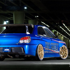 Пороги - Обвес Zero Sport на Subaru Impreza WRX GD