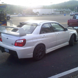 Пороги - Обвес Zero Sport на Subaru Impreza WRX GD