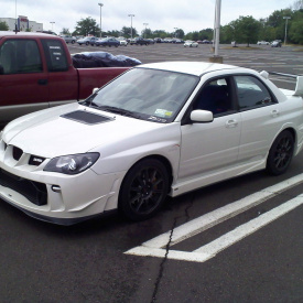 Пороги - Обвес Zero Sport на Subaru Impreza WRX GD