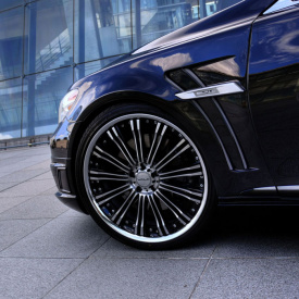 Крылья с жабрами WALD на Lexus LS