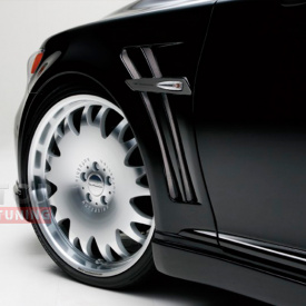 Крылья с жабрами WALD на Lexus LS