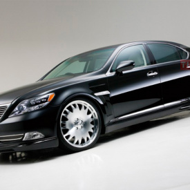 Крылья с жабрами WALD на Lexus LS