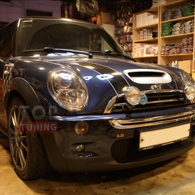 Дополнительные фары дальнего света Benlogic C-TYPE на MINI Cooper 2