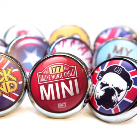 Декоративные дополнительные фары Benlogic DLS на MINI Cooper 2