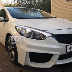 Передний бампер Zest illusion на Kia Cerato 3