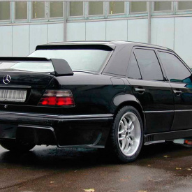 Накладка на задний бампер Baron на Mercedes E-Class W124