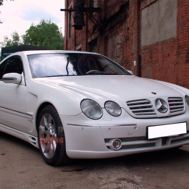 Накладки на пороги Lorinser F1 на Mercedes CL-Class W215