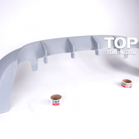 Накладка на задний бампер Lord рестайлинг на Ford Focus 2