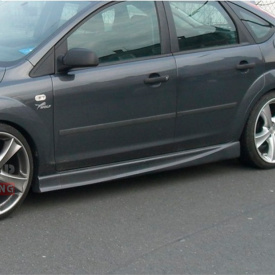 Накладки на пороги Lord FIBER на Ford Focus 2