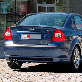Накладка на задний бампер MS 4D на Ford Focus 2