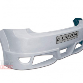 Задний бампер CarZone  дорестайлинг на Ford Focus 2