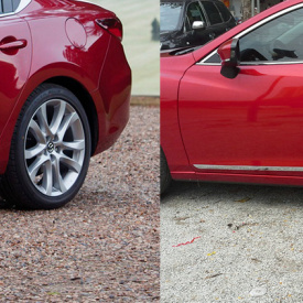 Молдинги дверей Epic Silver на Mazda 6 GJ