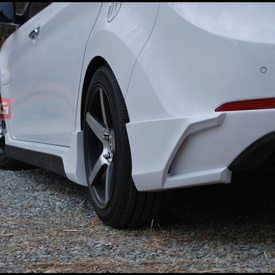 Накладки на задний бампер Zest на Hyundai Elantra 5 (Avante MD)